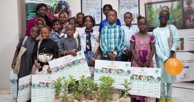 Photo de famille des enfants